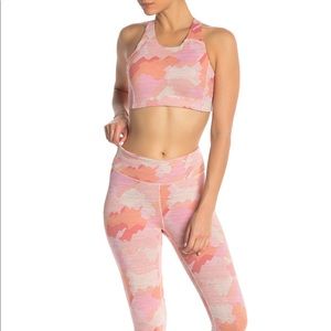 Outdoor Voice Pink Camo Set